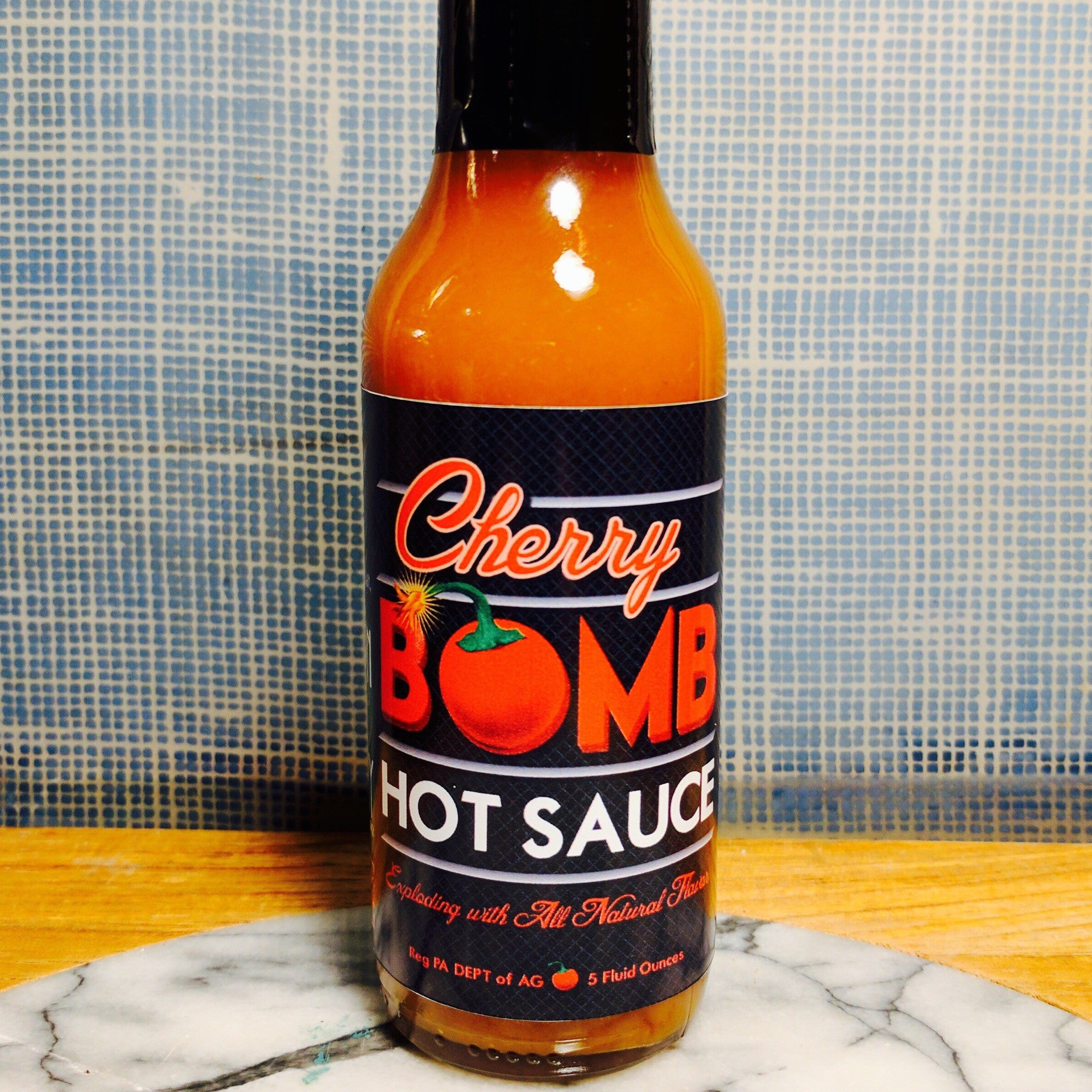 Cherry Bomb hot sauce | Easton Salsa Company, LLC